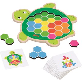 Puzzle tortue rosy