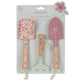 Outils de jardin rose fairy garden