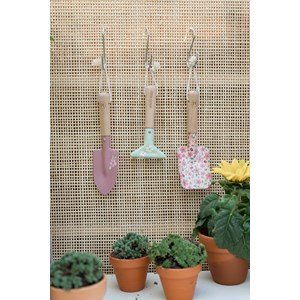 Outils de jardin rose fairy garden