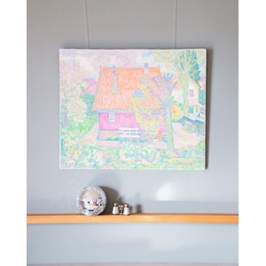 Toile à la maison lumineuse n°144