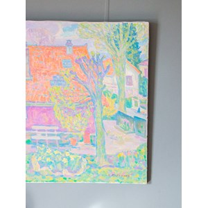 Toile à la maison lumineuse n°144