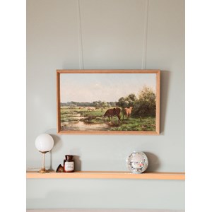 Nina, la toile peinte verdurée n°153