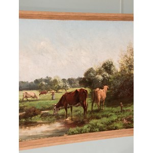 Nina, la toile peinte verdurée n°153