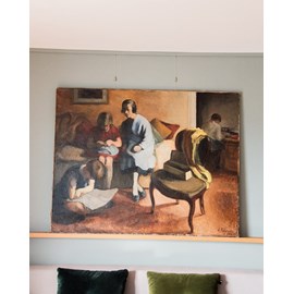 Nina, la grande toile peinte n°145