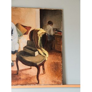 Nina, la grande toile peinte n°145