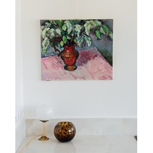 Nina, la toile aux teintes rosées n°150