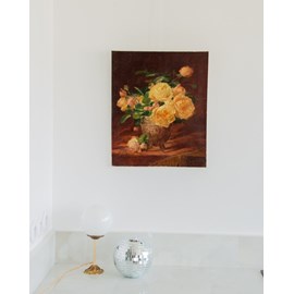 Nina, la toile peinte aux roses n°143