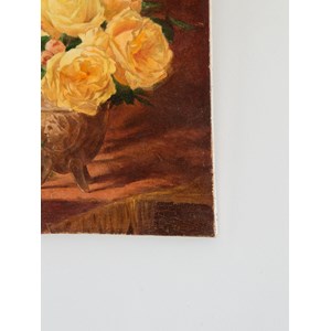 Nina, la toile peinte aux roses n°143