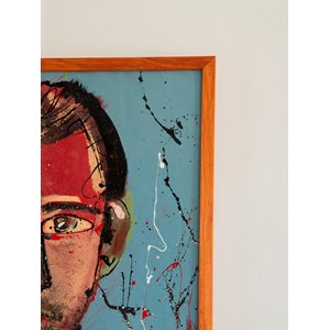 Nina, le portrait en bleu et rouge n°137