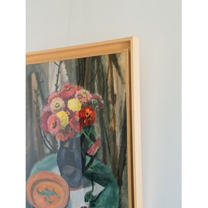 Nina, la toile peinte fleurie n°133