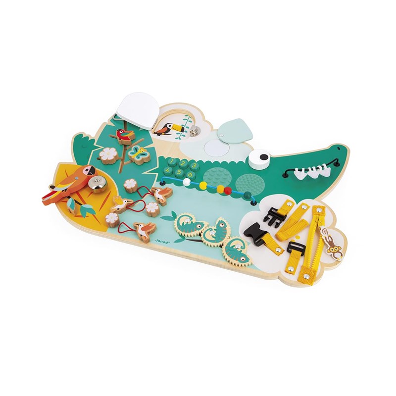 Tropik - busy board croco