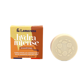 Shampoing solide cheveux secs vanille