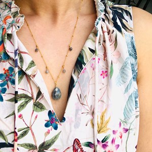 Collier bahia amazonite or