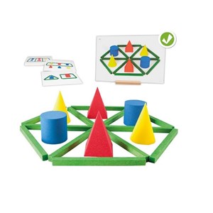 Formes géométriques 3d topologie - jouet créatif et éducatif, éveil sensoriel