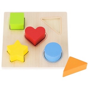 Puzzle formes et couleurs 5 pièces goki