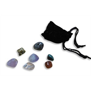 Lot de 7 pierres de chakra