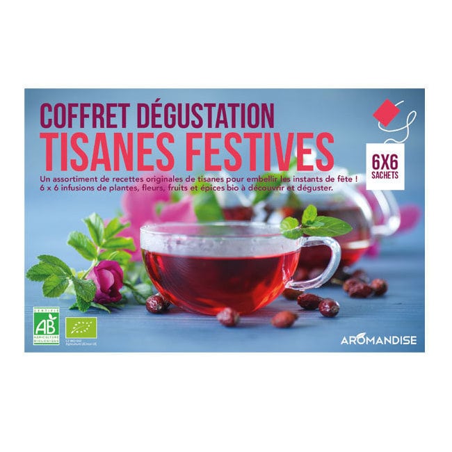 Coffret de dégustation de tisanes bio - Boutique-la-spa.fr