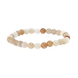 Bracelet pierre de lune aa 6mm