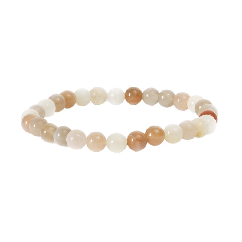 Garaulion - Bracelet pierre de lune aa 6mm