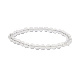 Bracelet cristal de roche 6mm