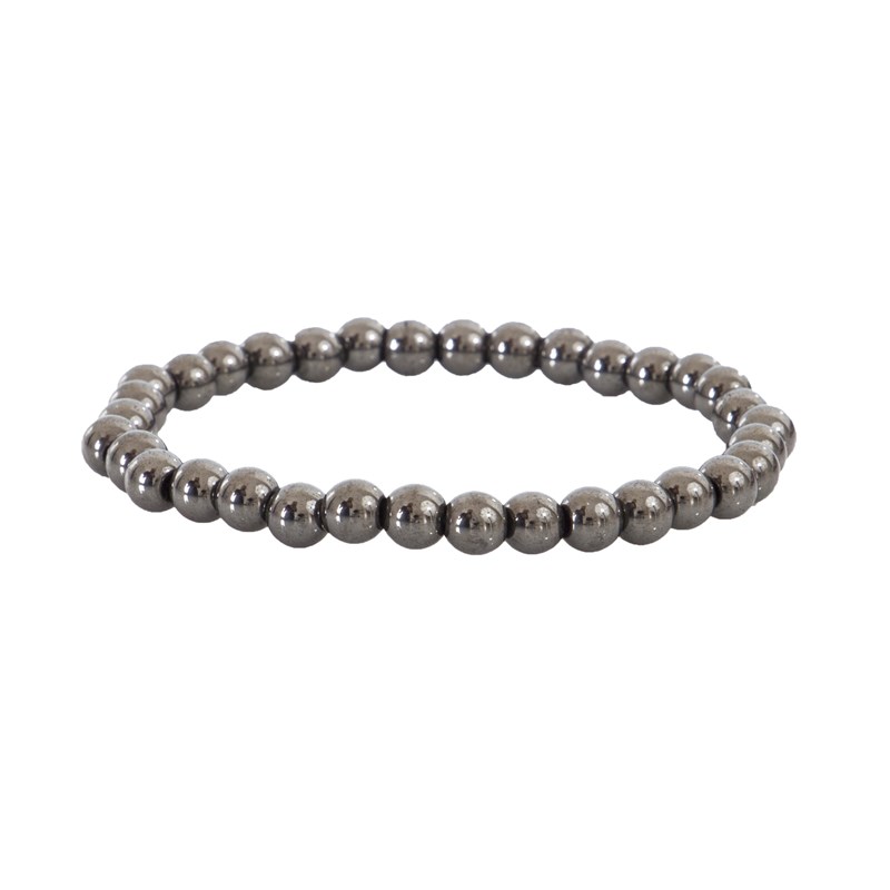 Garaulion - Bracelet pierre - hématite 6mm