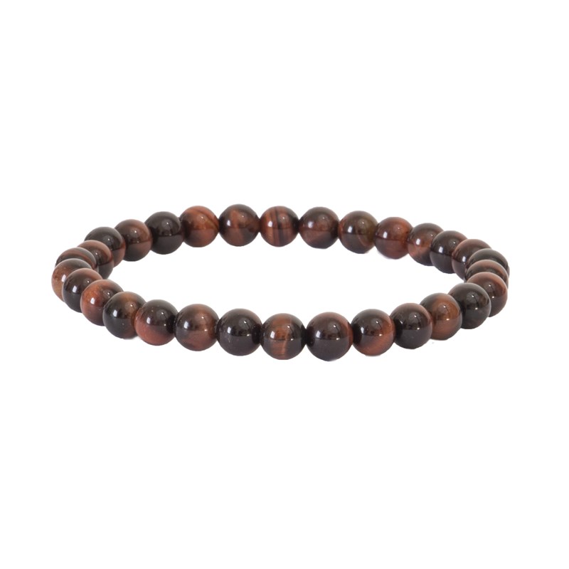 Garaulion - Bracelet pierre  - œil de taureau 6mm