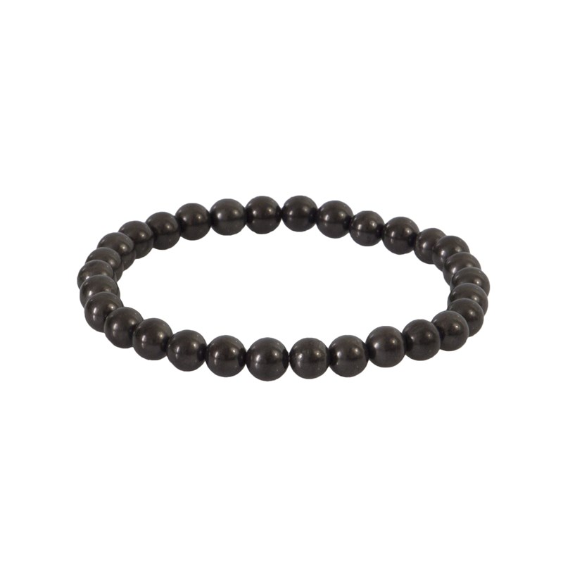 Garaulion - Bracelet pierre - shungite 6mm