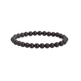 Bracelet tourmaline noire 6mm