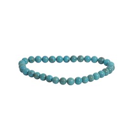 Bracelet turquoise d'arizona 6mm