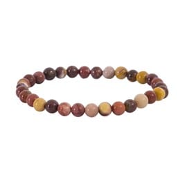 Bracelet - jaspe mokaïte 6mm