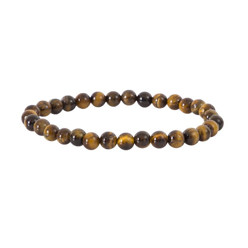 Garaulion - Bracelet pierre - œil de tigre 6mm