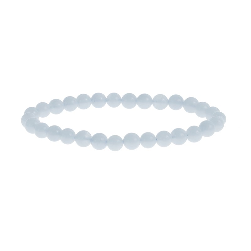 Garaulion - Bracelet pierre - calcédoine 6mm