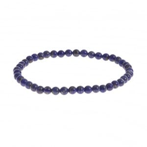 Bracelet pierre - lapis lazuli 4mm