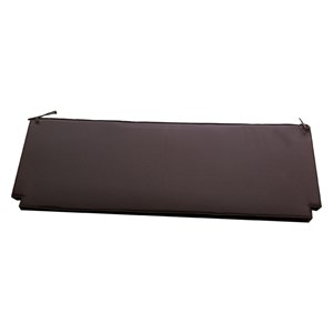 Coussin chocolat pour banc 150 cm