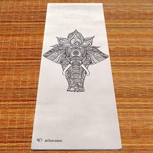 Tapis de yoga chanvre eléphant