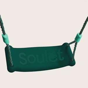 Siège balançoire plastique vert forêt po