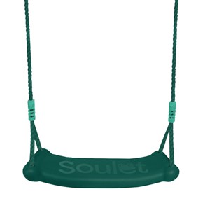 Siège balançoire plastique vert forêt po