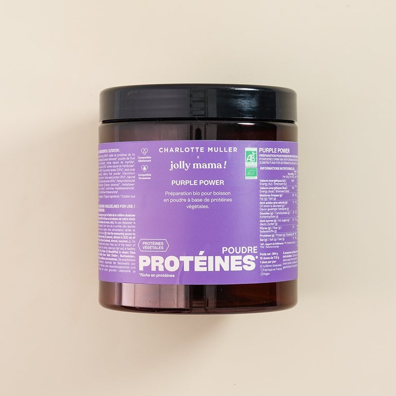 Purple power - poudre protéinée