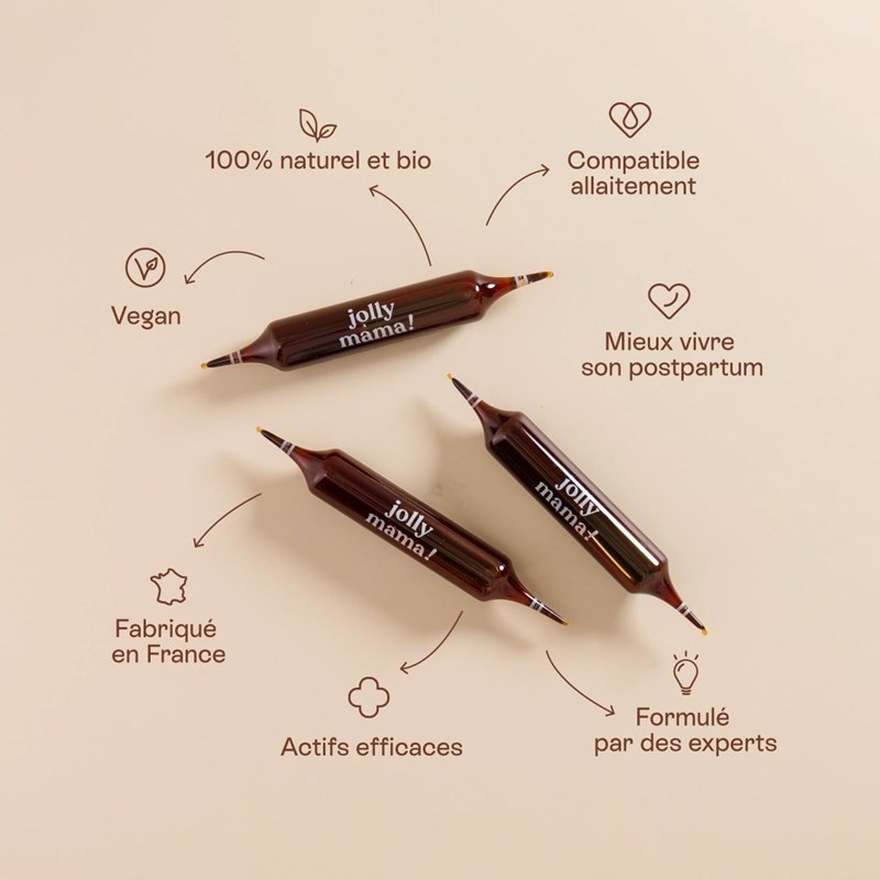 Happy postpartum - ampoules (Jolly Mama) - Image 1