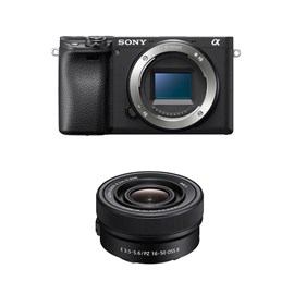 Sony alpha 6400 noir + pz 16-50 ii