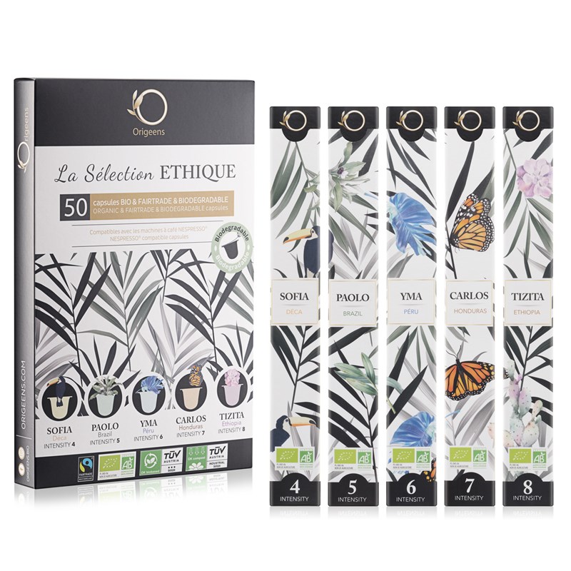 Coffret 50 capsules café