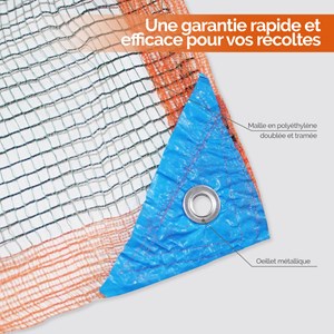 Filet de récolte olives ou autres - 6x8m