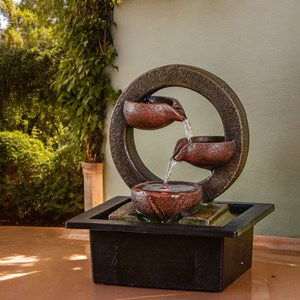 Fontaine d'intérieur cascade terai