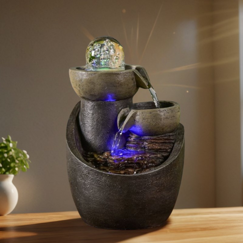 Zen Light - Fontaine d'intérieur malla