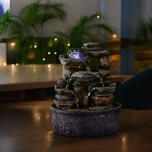 Fontaine d'intérieur cascade satya