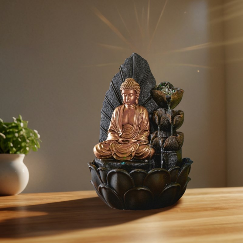 Fontaine d'intérieur bouddha hartha