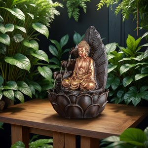 Fontaine d'intérieur bouddha hartha