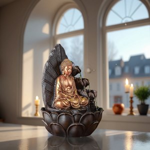 Fontaine d'intérieur bouddha hartha