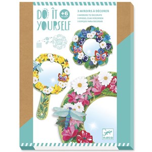 Kit mosaïques & stickers douceur florale