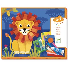 Collages des petits avec des bouclettes